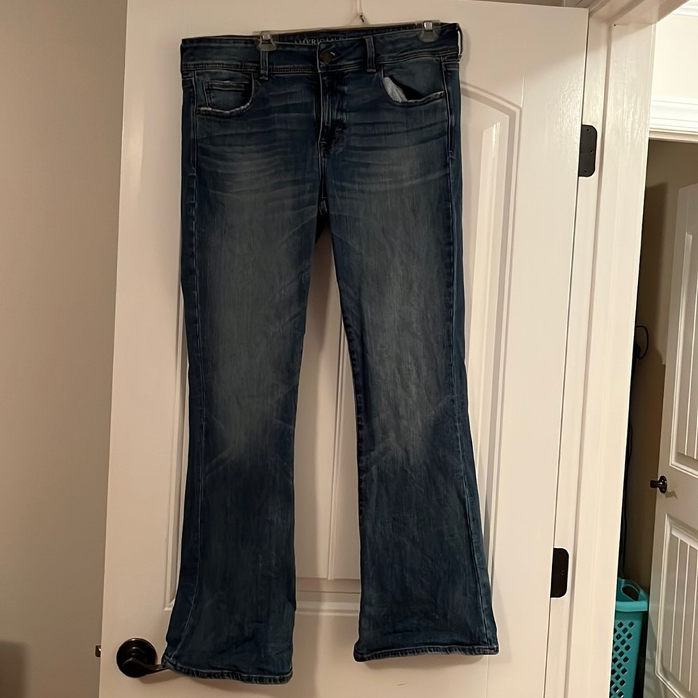 American eagle kick boot jeans size 12 reg
